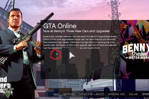 Grand Theft Auto IV Cursor Mod